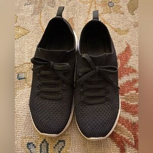 Skechers flex mesh slip on sneaker with faux laces